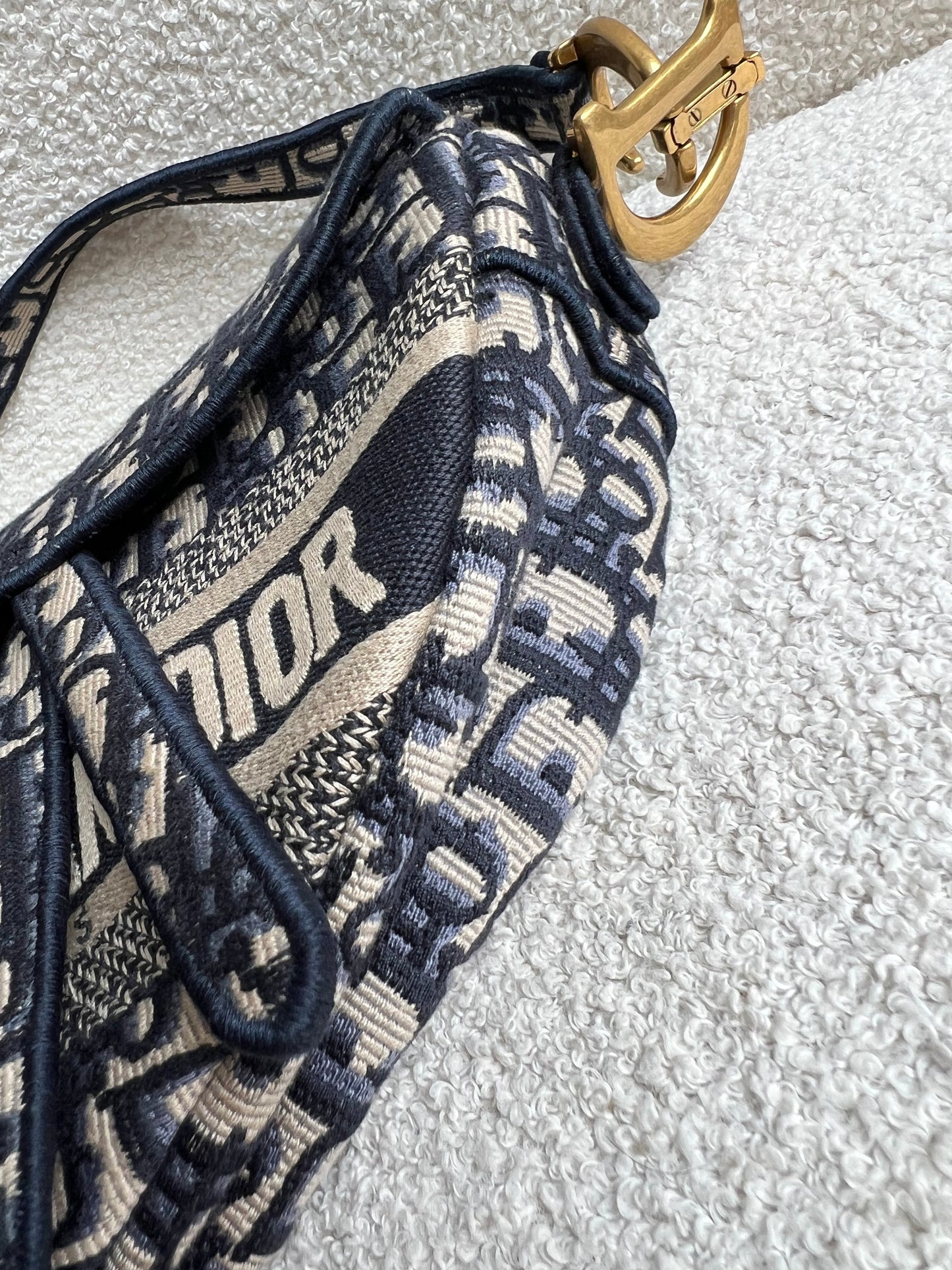 Christian Dior Oblique Saddle Bag