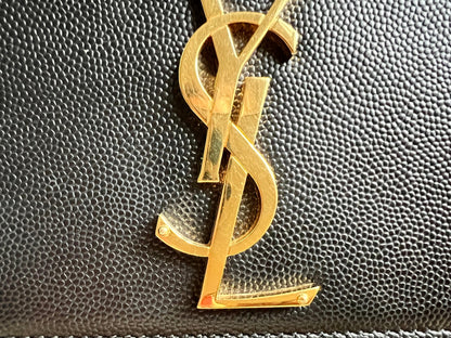 Yves Saint Laurent (YSL) Black Small Kate with Gold Hardware (RRP £1,550)