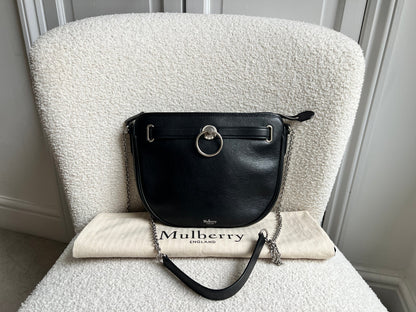 Mulberry Black Brockwell Satchel (RRP £895)