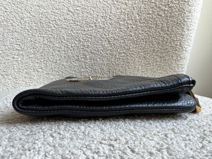 Mulberry Black Daria Clutch (RRP £550)