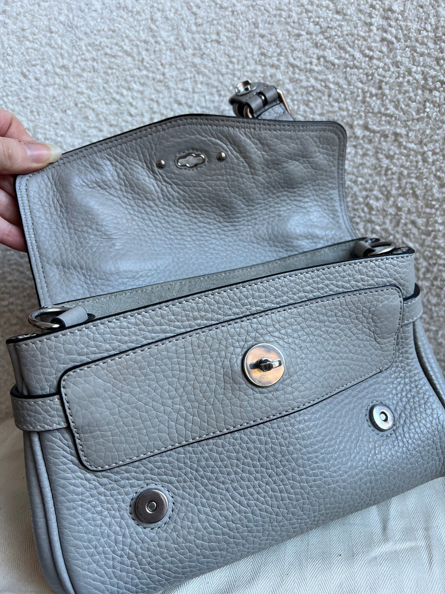 Mulberry Pale Grey Mini Alexa (RRP £1095)