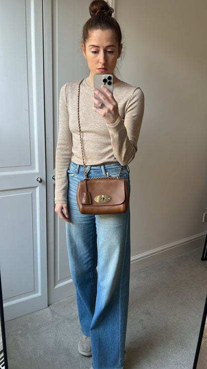 Mulberry Oak Regular Lily with Gold Hardware (RRP £995)