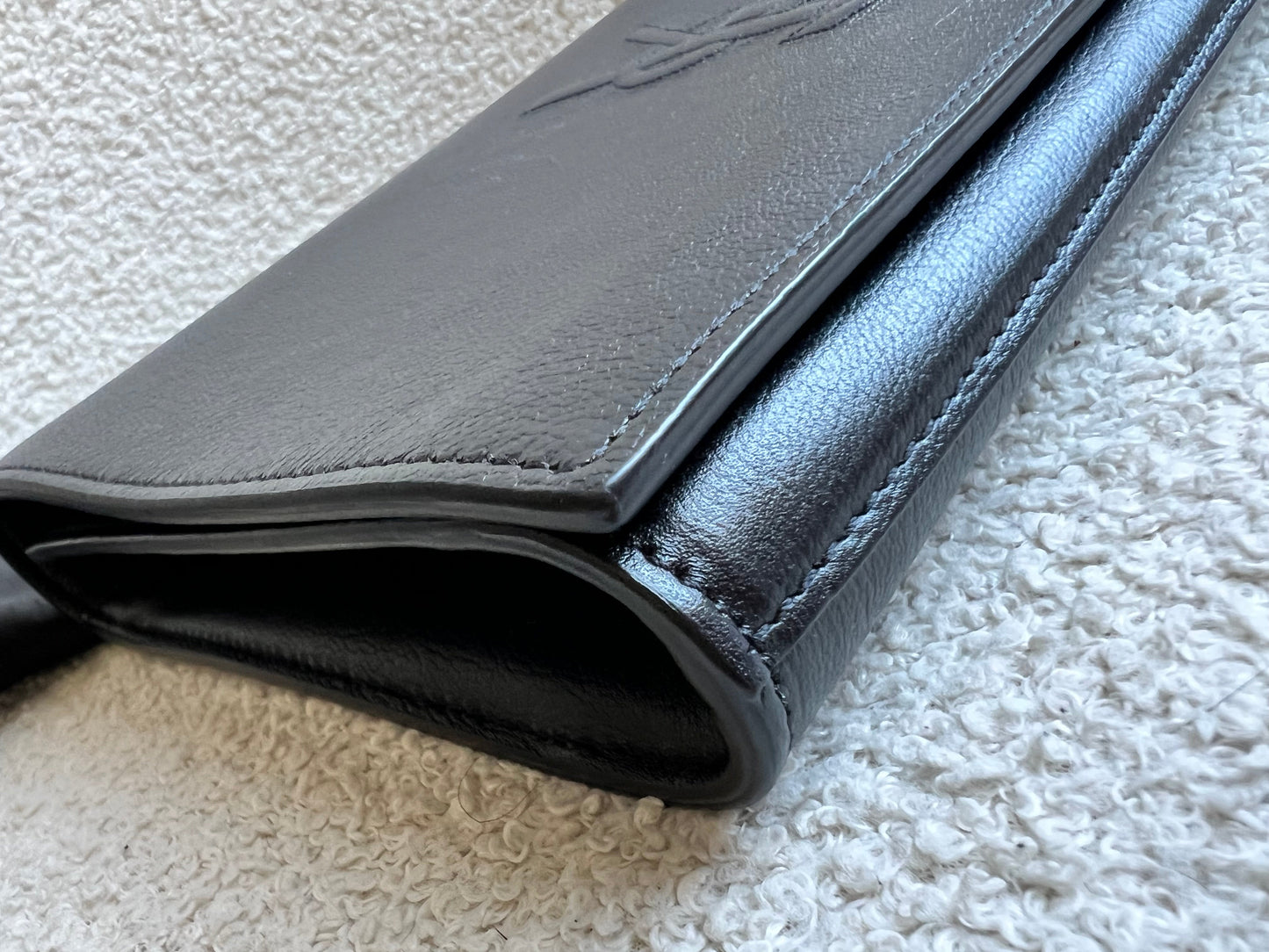Yves Saint Laurent (YSL) Black Belle de Jour Clutch