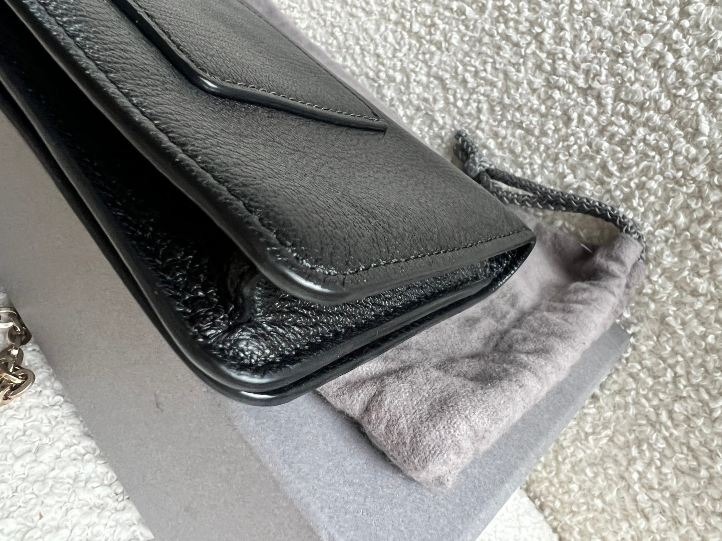 Mulberry Black Bayswater Clutch (RRP £495)