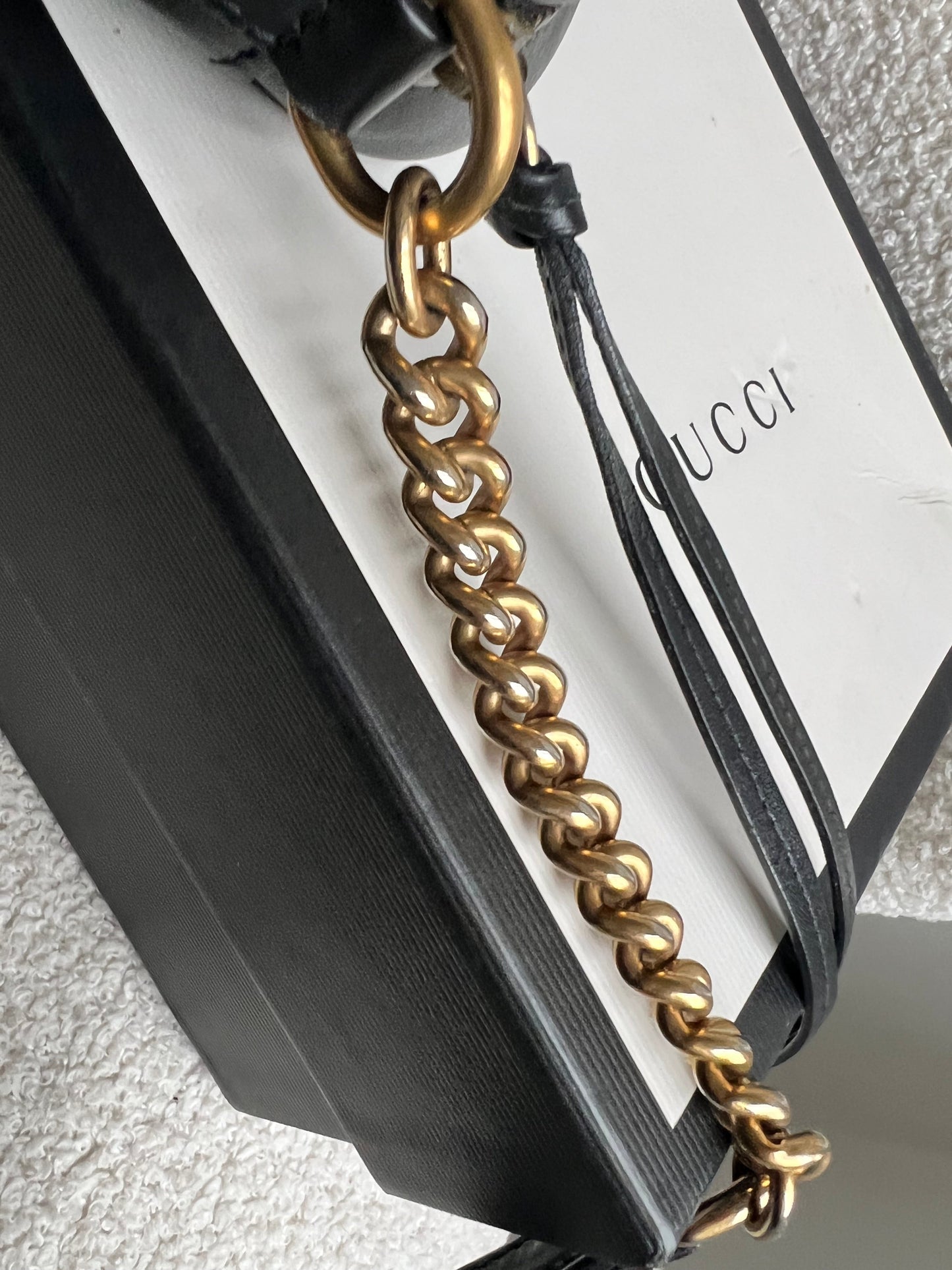 Gucci GG Black Marmont Small Shoulder Bag (RRP £1440)