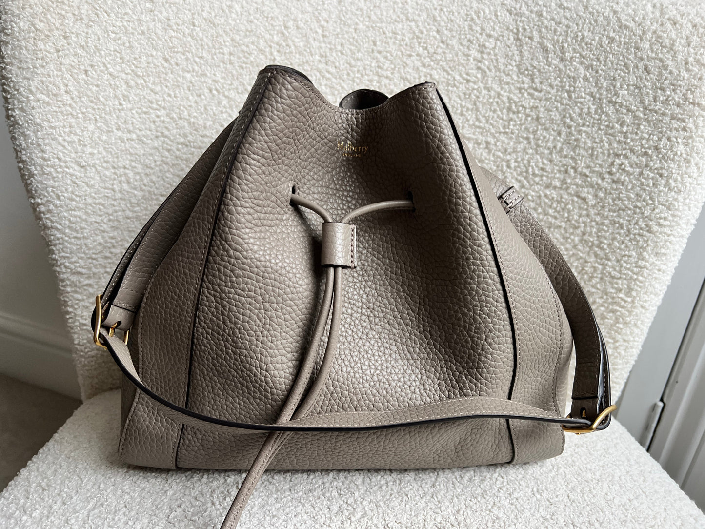 Mulberry Solid Grey Small Millie Tote (£950)