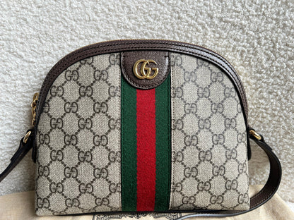 Gucci Ophidia GG Supreme Rounded Top Shoulder Bag (RRP £1,380)