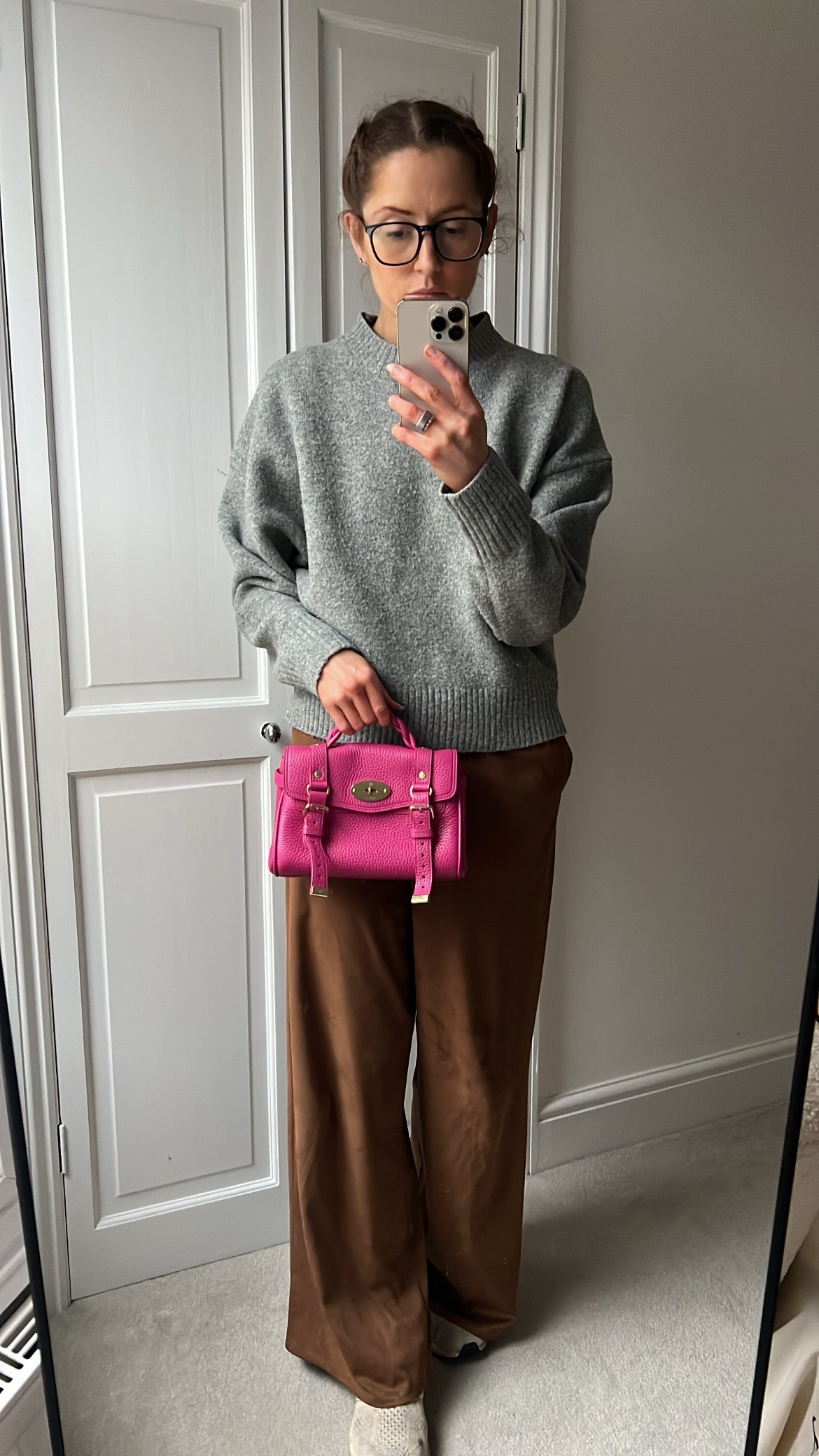 Mulberry Pink Mini Alexa (RRP £995)