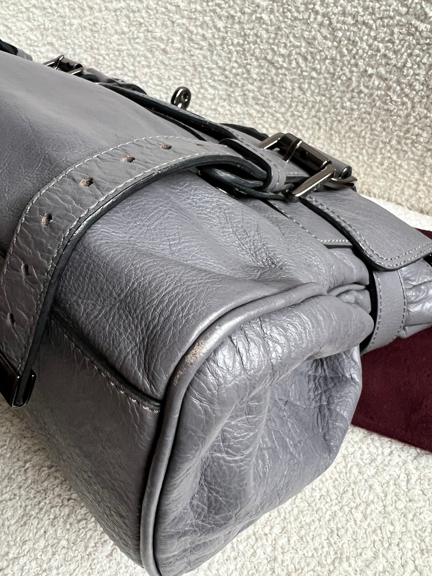 Mulberry Foggy Grey Regular Alexa (RRP £1100)