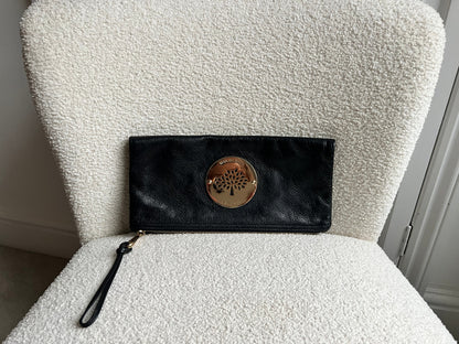 Mulberry Black Daria Clutch (RRP £550)