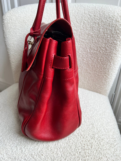 Mulberry Red Bayswater (RRP £1095)