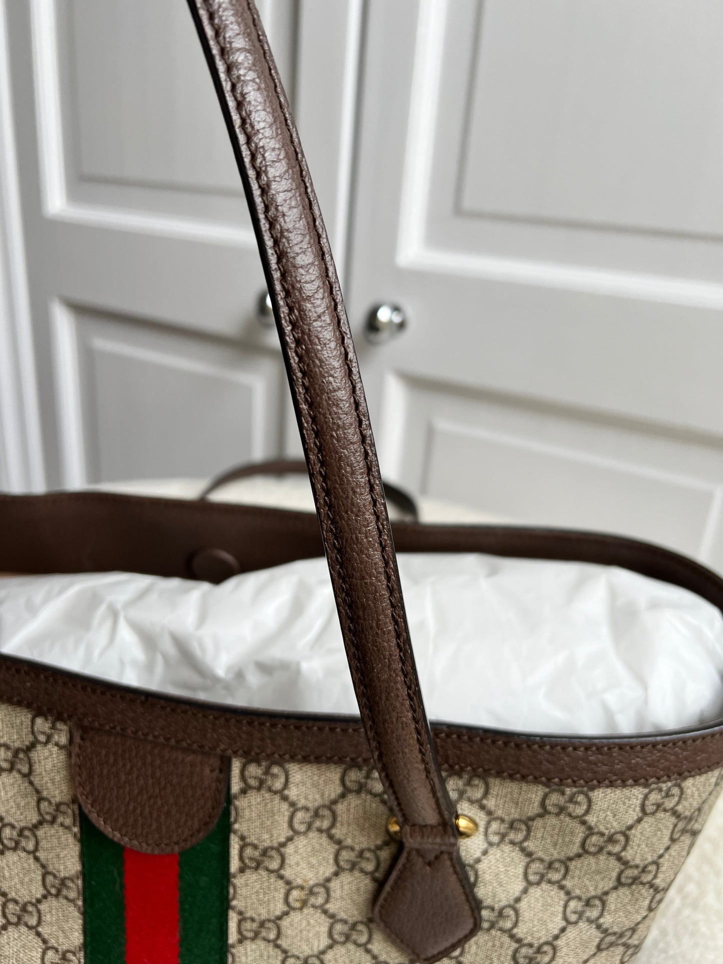 Gucci Ophidia GG Supreme Medium Tote (RRP £1440)