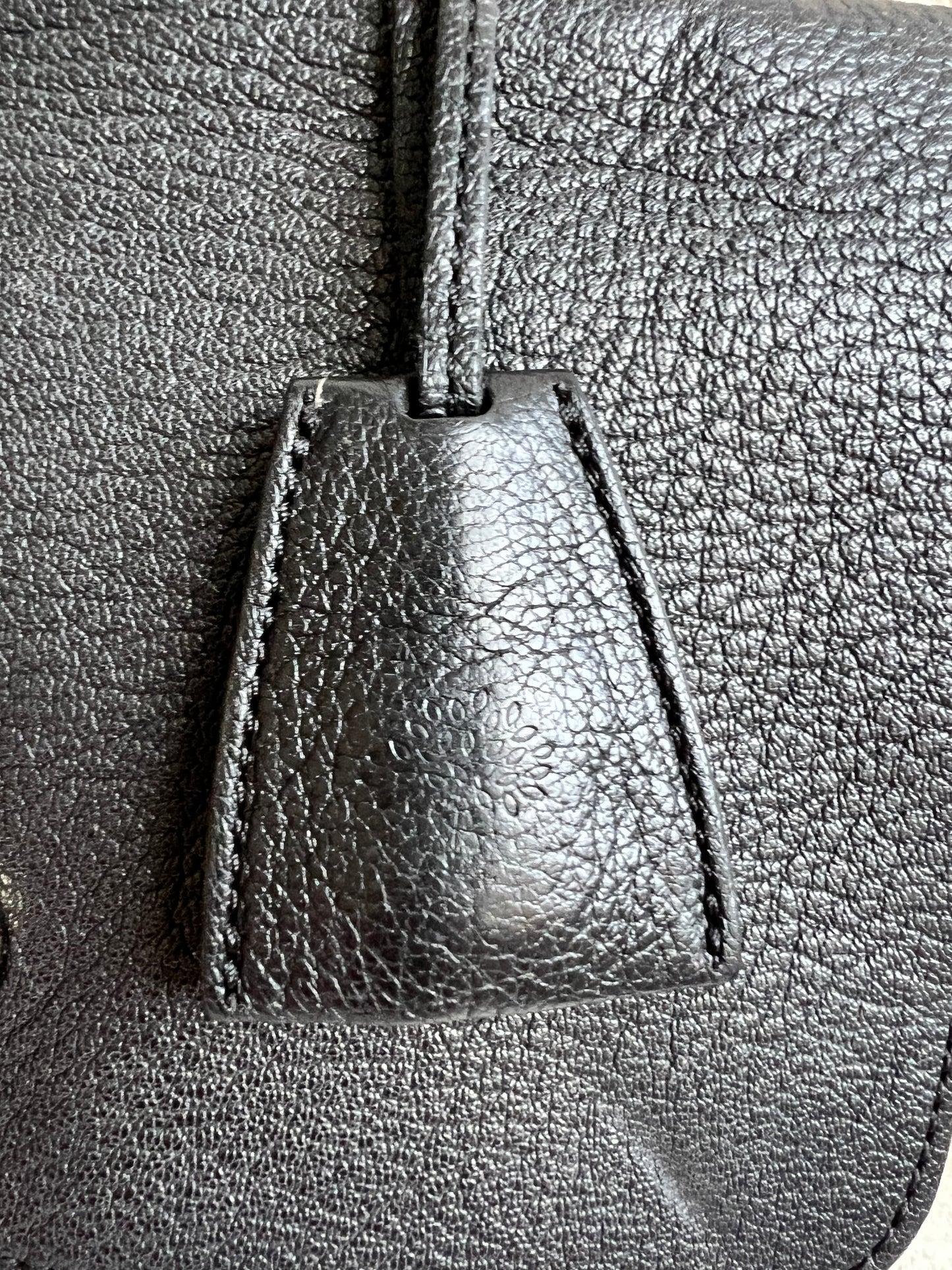 Mulberry Black Medium Lily with Silver Hardware (RRP £1095)