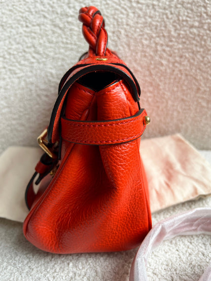 Mulberry Orange Mini Alexa (RRP £995)