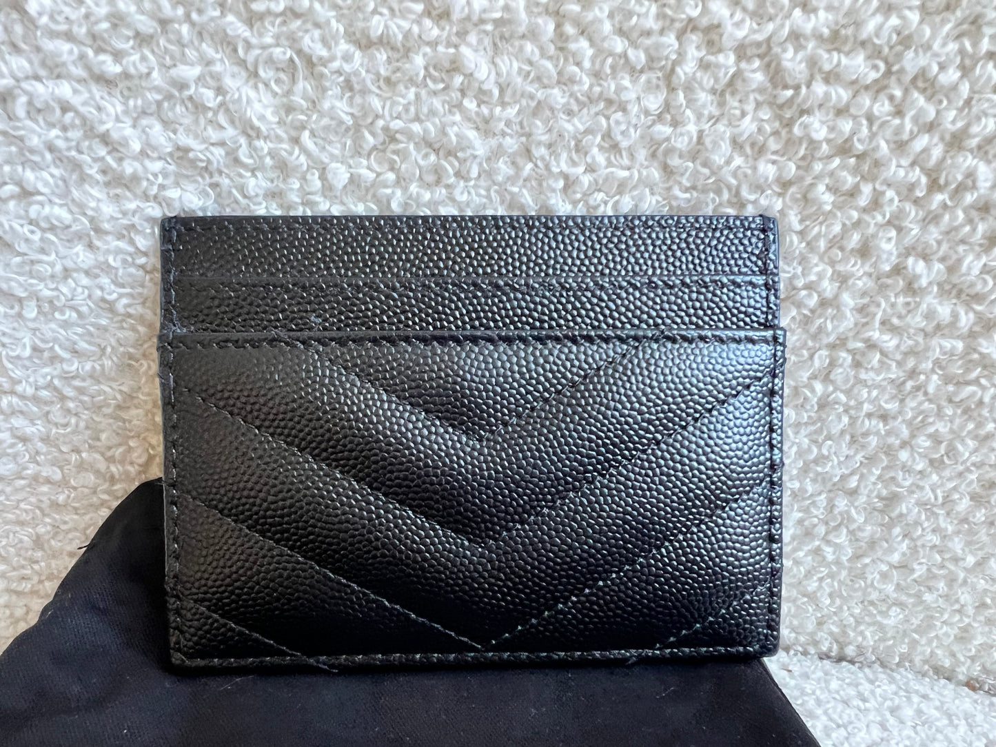 Yves Saint Laurent (YSL) Black Card Holder (RRP £260)
