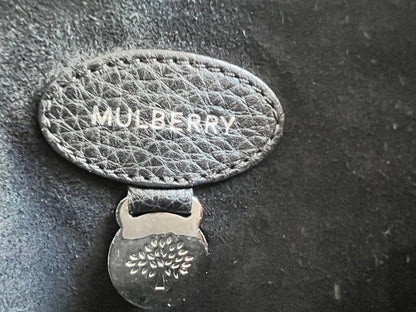 Mulberry Black Medium Lily with Silver Hardware (RRP £1095)