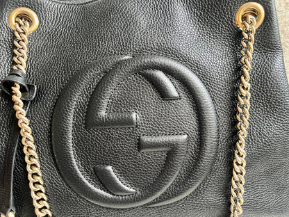 Gucci Black Soho Chain Tote (RRP £1350)