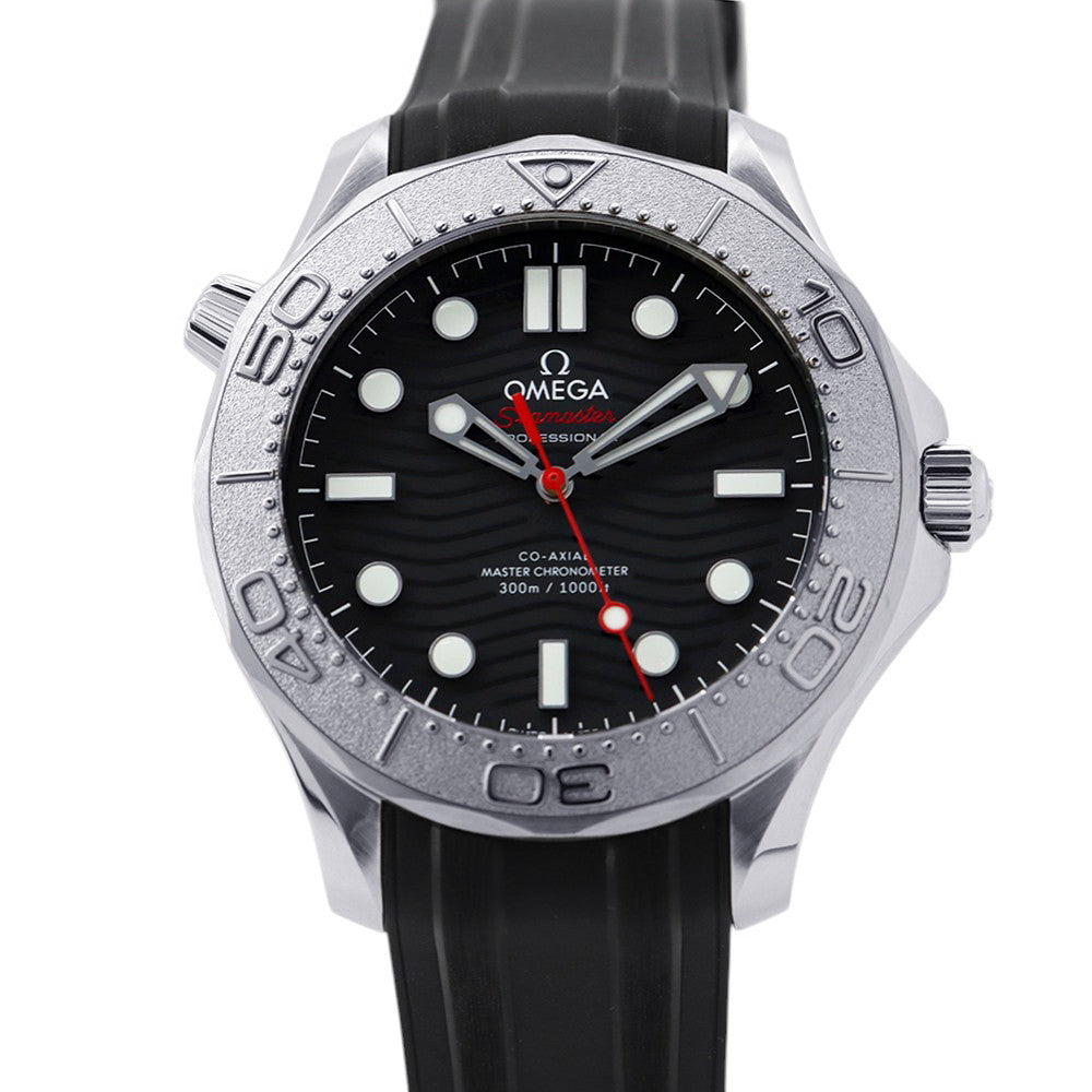 OMEGA Seamaster Diver 300M Co-Axial Master Chronometer Nekton Edition W42mm Stainless Steel TI Rubber Black Dial210.32.42.20.01.002