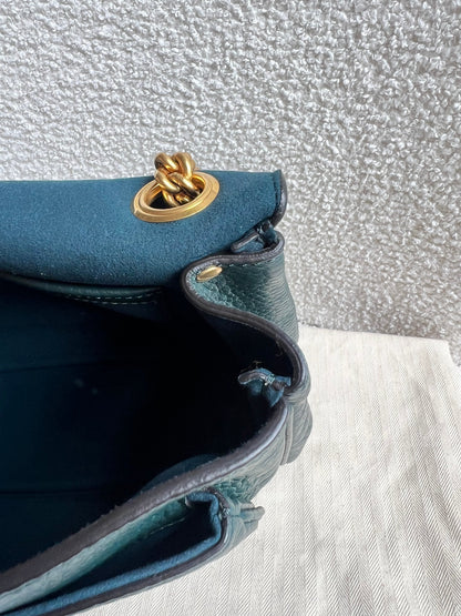 Mulberry Green Darley Shoulder Bag (RRP £1095)