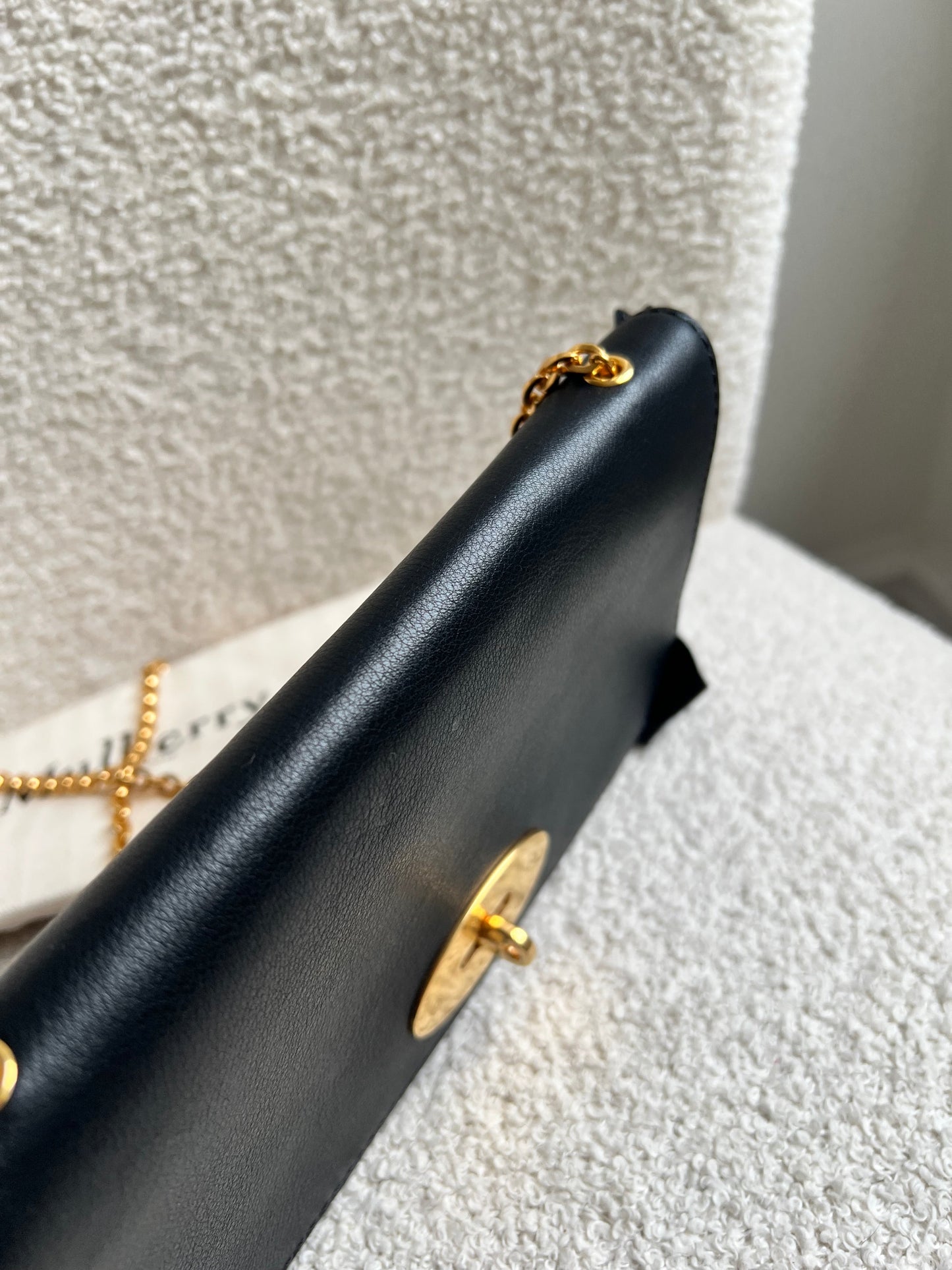 Mulberry Black Bayswater Clutch (RRP £495)