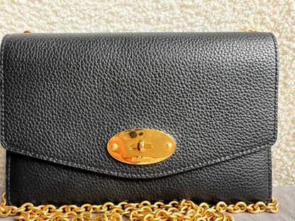 Mulberry Black Small Darley Cross Body Bag (RRP £650)