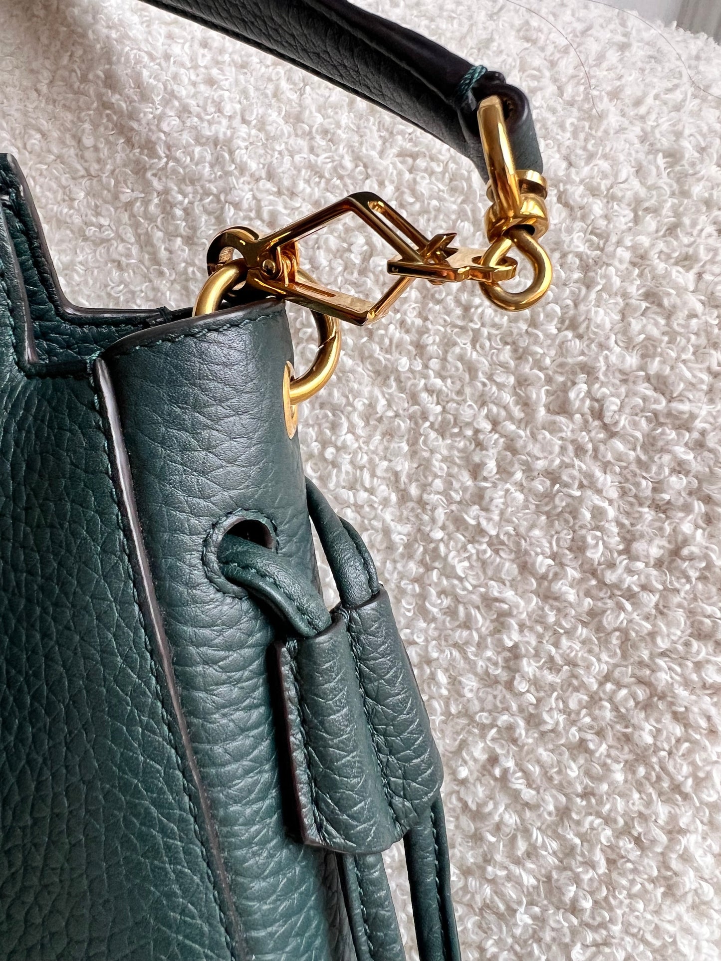 Mulberry Green Iris Hobo (RRP £1,350)