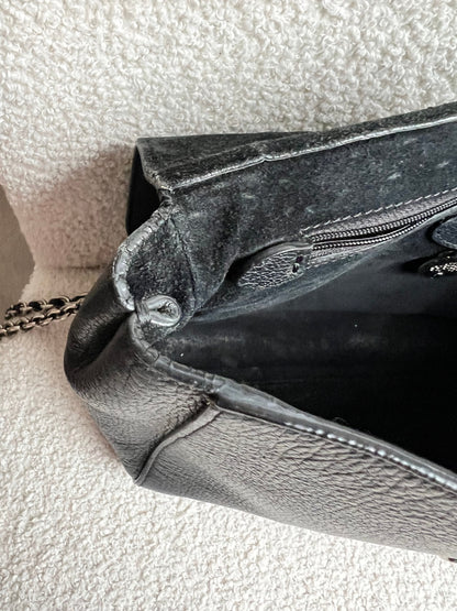 Mulberry Black Medium Lily with Silver Hardware (RRP £1095)