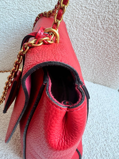 Mulberry Lipstick Red Medium Lily with Gold Hardware (RRP £1095)