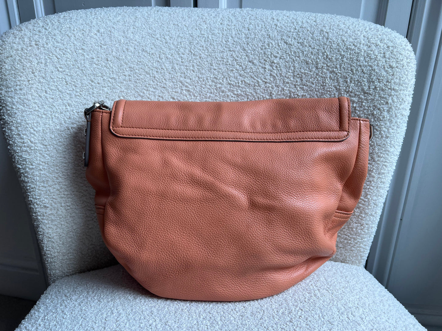 Mulberry Apricot Large Effie Satchel