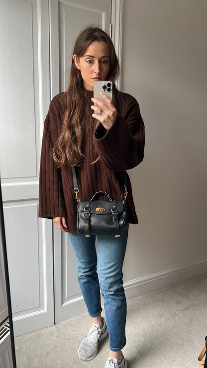 Mulberry Black Mini Alexa (RRP £995)