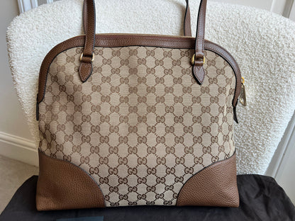 Gucci GG Bree Canvas Shoulder Bag