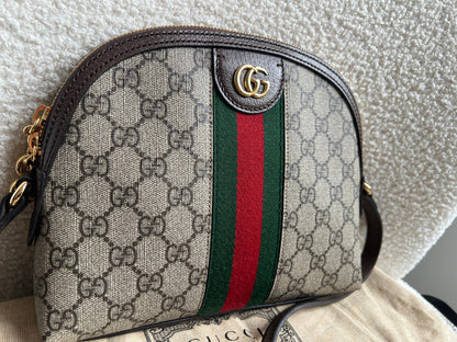 Gucci Ophidia GG Supreme Rounded Top Shoulder Bag (RRP £1,380)