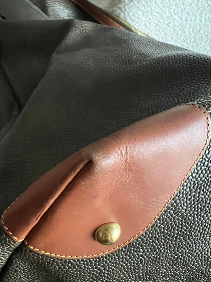 Mulberry Large Clipper Bag in Mole Cognac Scotchgrain (RRP £995)