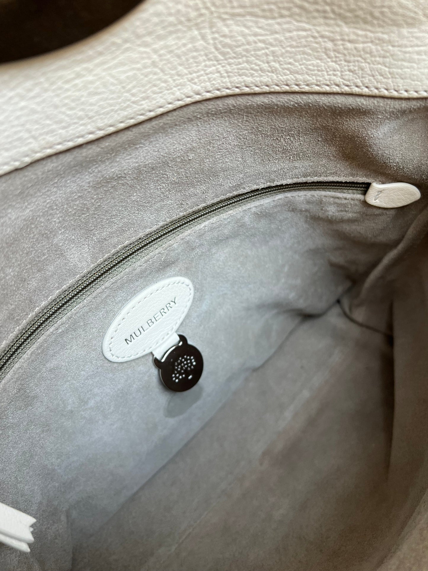 Mulberry Marshmallow Clemmie Clutch (RRP £695)