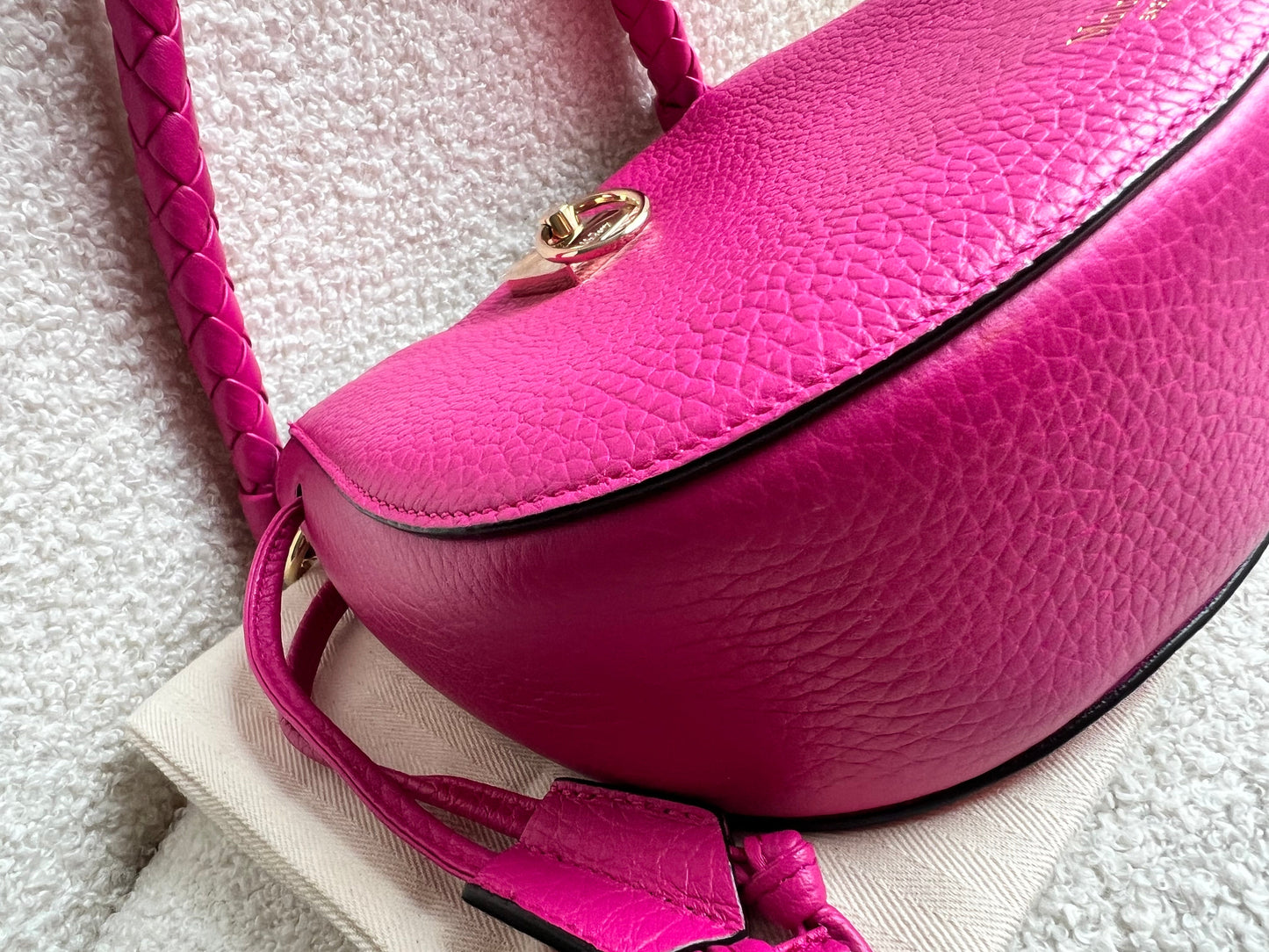 Mulberry Pink Mini Iris Hobo (RRP £1,195)