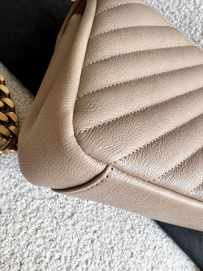 Yves Saint Laurent (YSL) Beige Medium College (£2000)