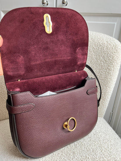 Mulberry Oxblood Amberley Satchel (RRP £1,195)