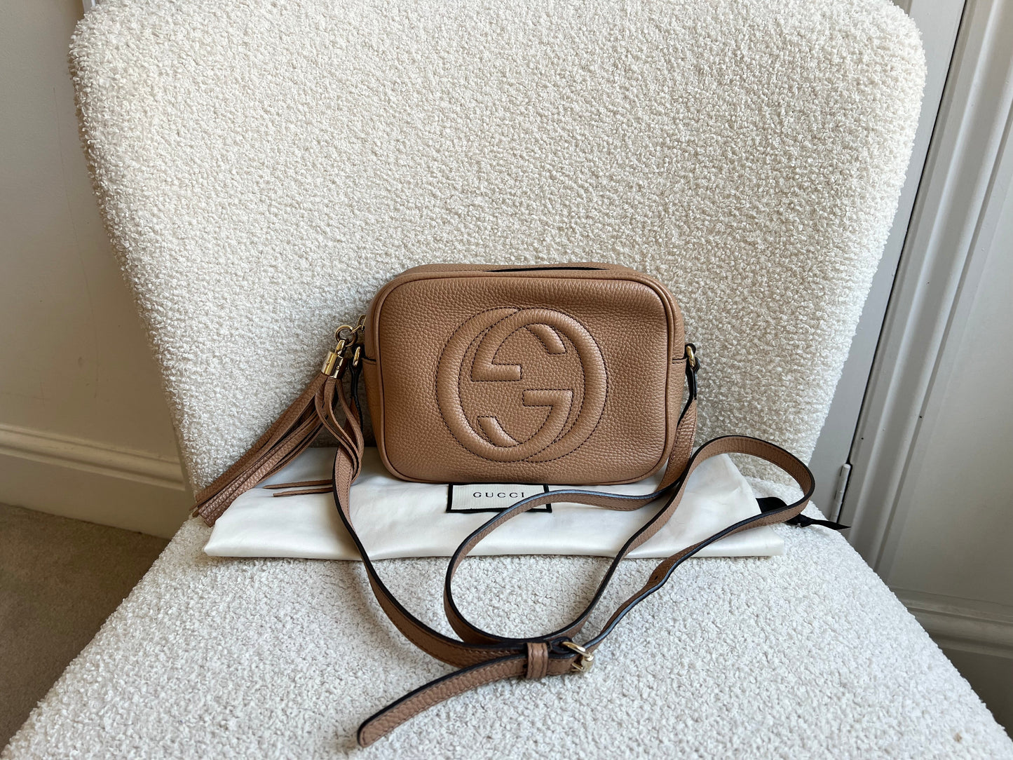 Gucci Rose Beige Soho Disco (RRP £1050)