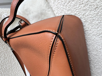 Loewe Tan Small Puzzle Bag (RRP £2550)
