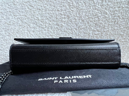 Yves Saint Laurent (YSL) Black on Black Mini Kate