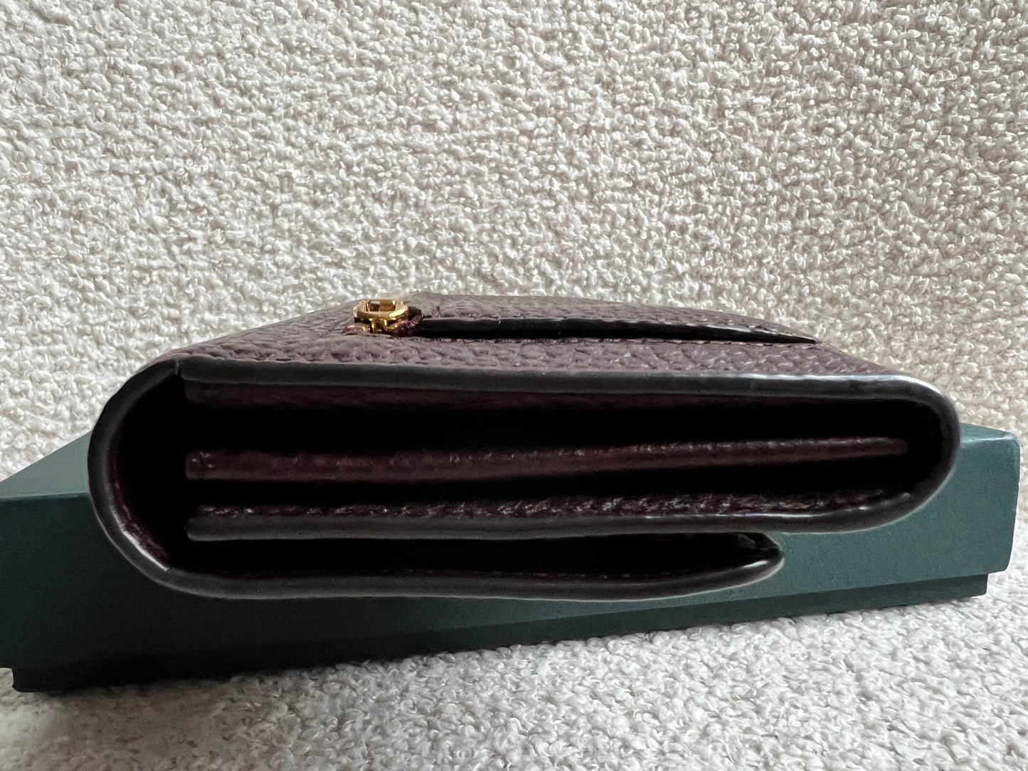 Mulberry Oxblood Continental Wallet (RRP £375)