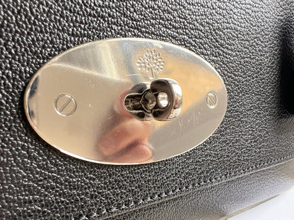 Mulberry Black Medium Lily with Silver Hardware (RRP £1095)