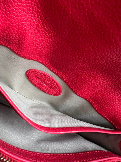 Mulberry Hibiscus Red Bayswater Clutch (RRP £495)