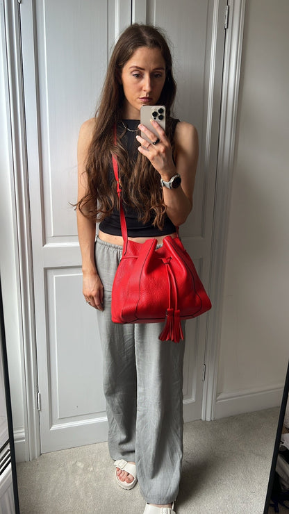 Mulberry Red Small Millie Tote (£950)