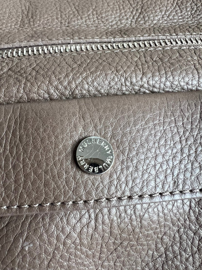 Mulberry Taupe Daria Clutch (RRP £550)