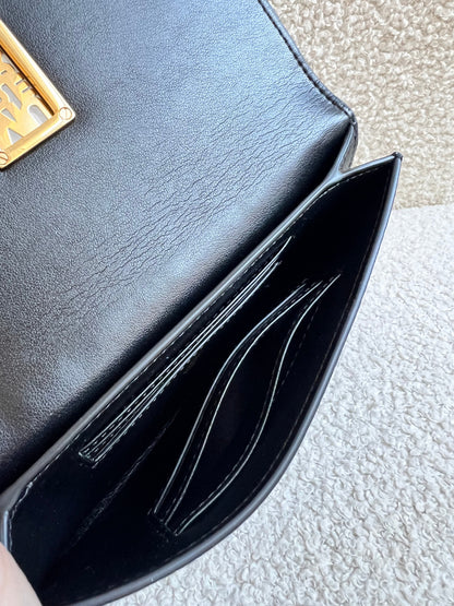 Mulberry Black Sadie Continental Wallet