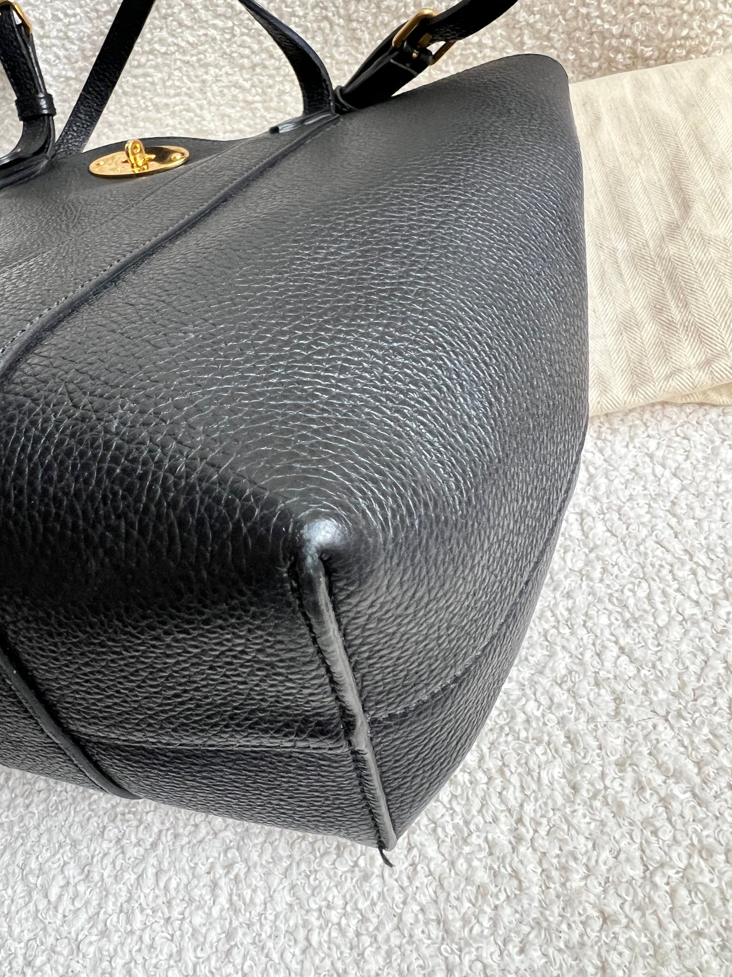 Mulberry Small Black Bayswater Tote (RRP £795)