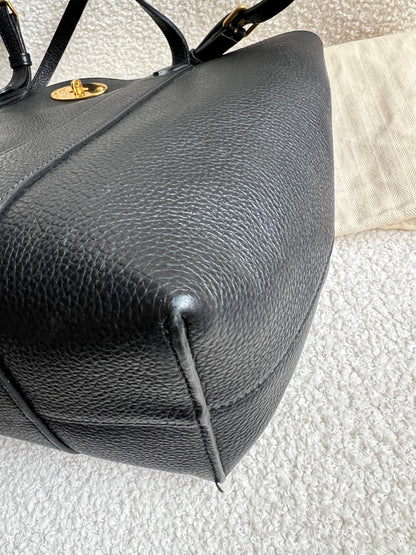Mulberry Small Black Bayswater Tote (RRP £795)
