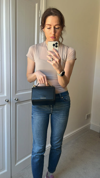 Givenchy Black Mini Pandora Chain Bag