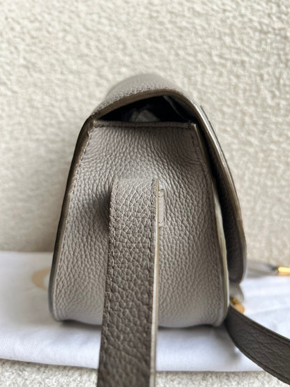 Chloe Small Cashmere Grey Marcie Saddle Bag (RRP £1050)